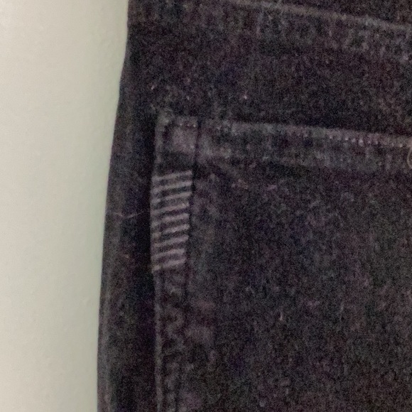PAIGE Ultra Skinny Black Velvet Jeans - Picture 11 of 14